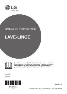 Mode d’emploi LG FM27K5IX Lave-linge