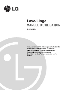 Mode d’emploi LG F12580FD Lave-linge