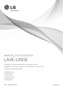 Mode d’emploi LG F94800WH Lave-linge