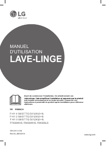 Mode d’emploi LG F74G62WHS Lave-linge