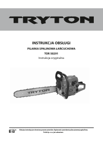 Instrukcja Tryton TOR 50291 Piła łańcuchowa
