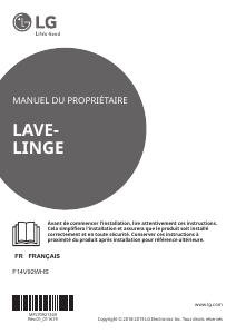 Mode d’emploi LG F14V92WHS Lave-linge