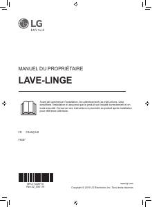 Mode d’emploi LG F84N52T Lave-linge