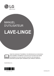 Mode d’emploi LG F24872WH Lave-linge