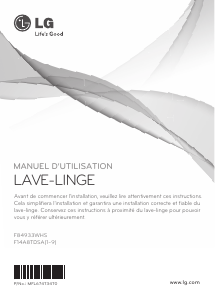Mode d’emploi LG F84933WHS Lave-linge