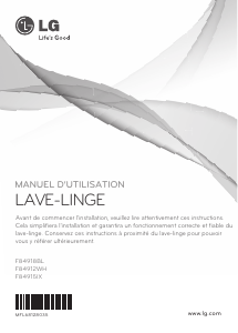Mode d’emploi LG F84915IX Lave-linge