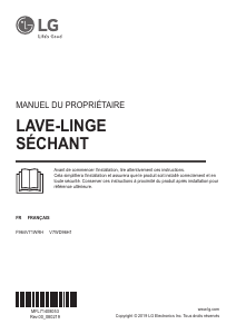 Mode d’emploi LG F964V71WRH Lave-linge séchant