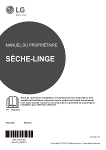 Mode d’emploi LG RH9052IX Sèche-linge