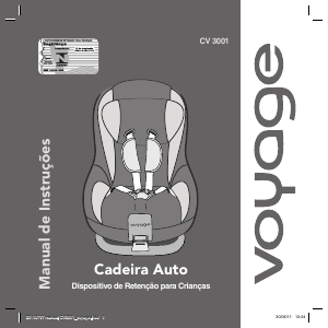 Manual Voyage CV 3001 Cadeira auto