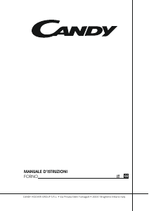 Manuale Candy FCS502 N/E Forno