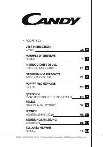 Manuál Candy FCDP818VX/E Trouba