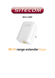 Handleiding Sitecom WLX-1000 Range extender