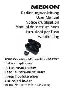 Manual de uso Medion LIFE S62010 (MD 43811) Auriculares