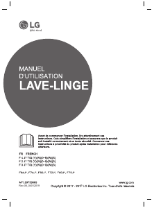 Mode d’emploi LG F84J72WHS Lave-linge