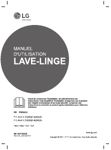 Mode d’emploi LG F94J61WHS Lave-linge