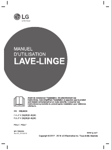 Mode d’emploi LG F94J71WH Lave-linge