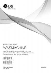 Handleiding LG F1481TDP Wasmachine