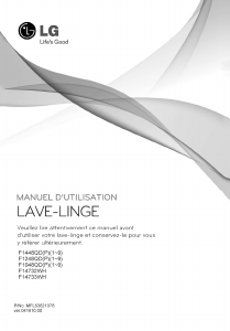 Mode d’emploi LG F14733WH Lave-linge