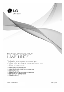 Mode d’emploi LG F72891WH Lave-linge