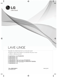 Mode d’emploi LG F82691WH Lave-linge