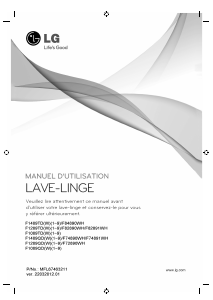 Mode d’emploi LG F82890WH Lave-linge