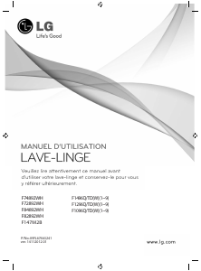 Mode d’emploi LG F82892WH Lave-linge