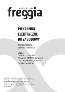 Instrukcja Freggia OEME45X Piekarnik