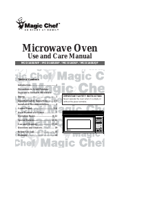 Mode d’emploi Magic Chef MCO160UWF Micro-onde