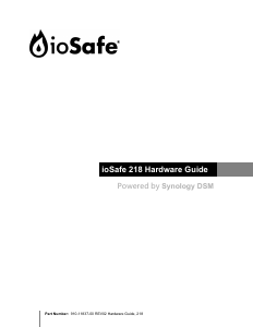 Handleiding ioSafe 218 NAS