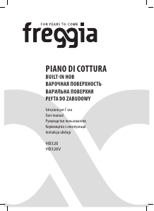 Manual Freggia HB320VW Hob