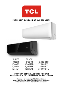 Handleiding TCL iQool9B Airconditioner