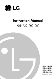 Handleiding LG MS-2338SL Magnetron