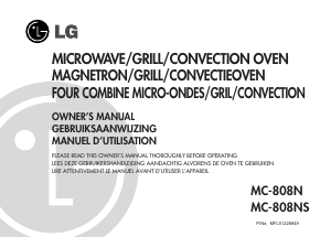 Mode d’emploi LG MC-808NS Micro-onde