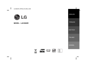 Bruksanvisning LG LAC5800R Bilradio