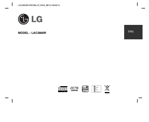 Bruksanvisning LG LAC2800R Bilradio