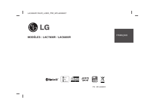 Mode d’emploi LG LAC6800R Autoradio