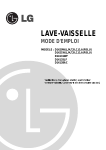 Mode d’emploi LG D14138AC Lave-vaisselle