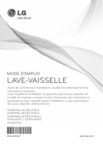 Mode d’emploi LG D14567IXS Lave-vaisselle
