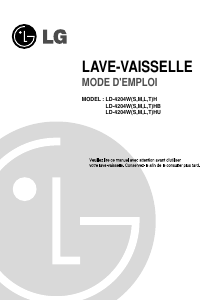 Mode d’emploi LG LD-4204SH Lave-vaisselle