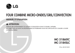 Mode d’emploi LG MC-3184SLC Four
