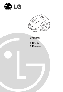 Manual LG VC2582R Vacuum Cleaner