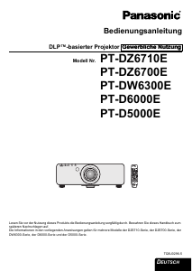 Bedienungsanleitung Panasonic PT-DW6300ES Projektor