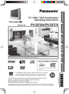 Bruksanvisning Panasonic PV-DF204 TV