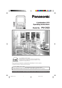Bruksanvisning Panasonic PV-C923 TV