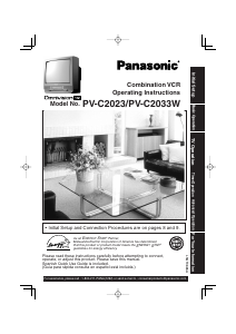 Bruksanvisning Panasonic PV-C2023 TV