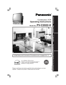Bruksanvisning Panasonic PV-C2022K TV