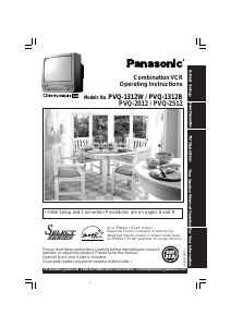 Bruksanvisning Panasonic PVQ-2512 TV