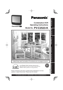 Bruksanvisning Panasonic PV-C2523K TV