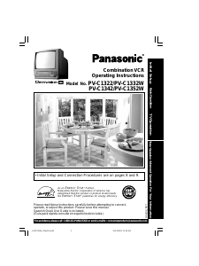 Bruksanvisning Panasonic PV-C1352W TV
