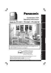 Bruksanvisning Panasonic PV-C921 TV